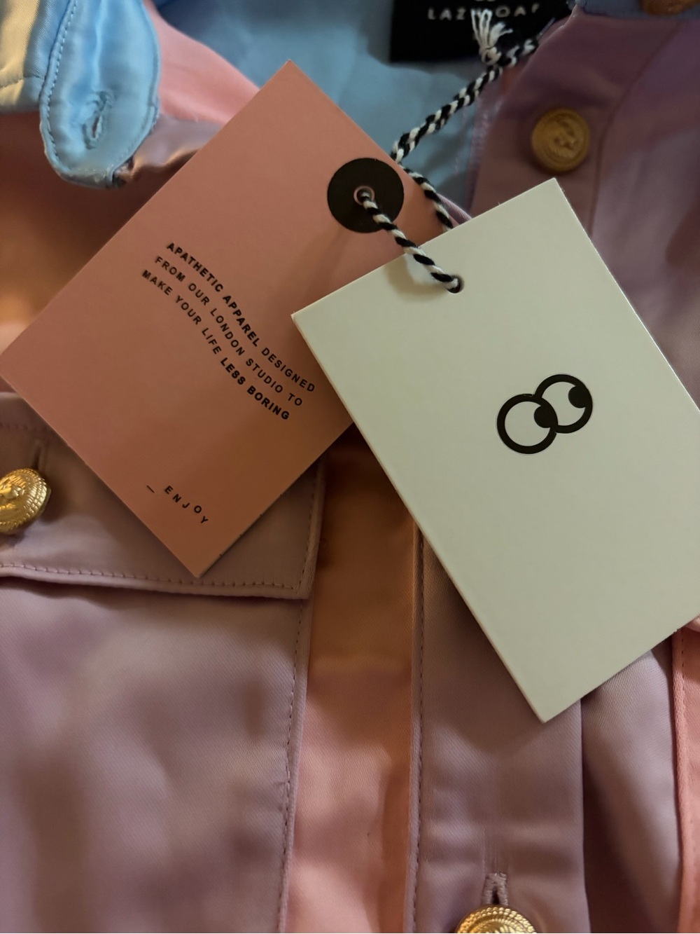 NWT Lazy Oaf Silky T-Shirt Dress - Picture 6 of 6
